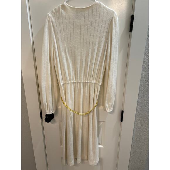 VINTAGE DRESS WITH BELT - WOMENS 12 - Picture 7 of 9